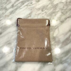 David Yurman Light Grey Pouch